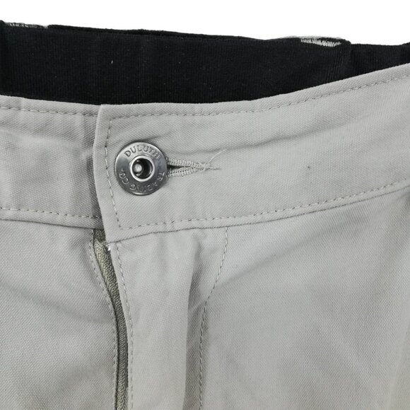 Duluth Trading Mens Dry on the Fly Cargo Khaki Nylon Pants Size 3XL x 30 Pockets - Picture 3 of 11